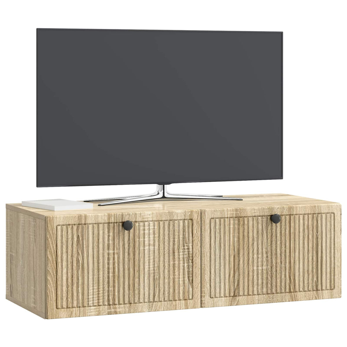 Wandmontierter TV-Schrank Sonoma-Eiche 98 x 41 x 30 cm