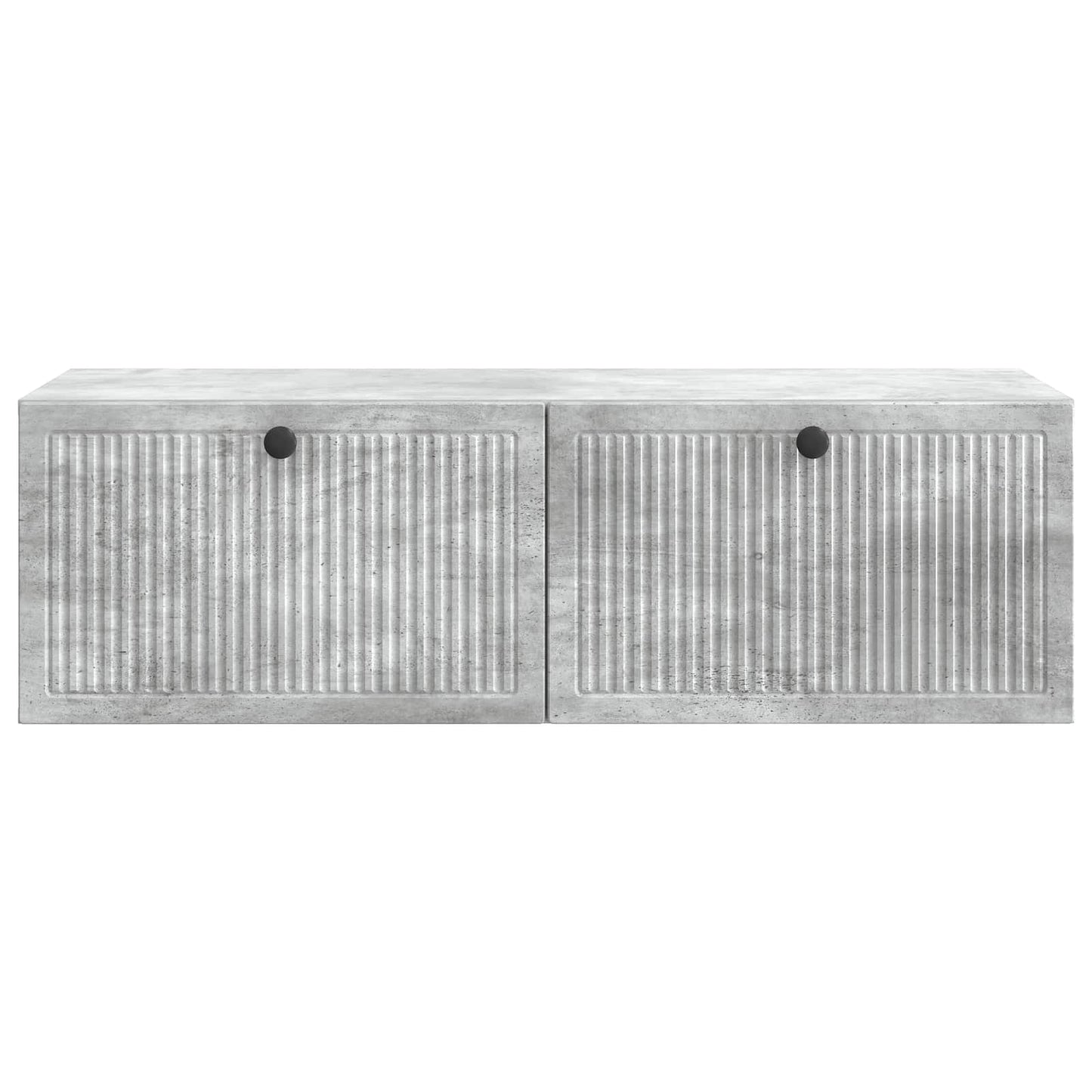Wandmontierter TV-Schrank Betongrau 98 x 41 x 30 cm