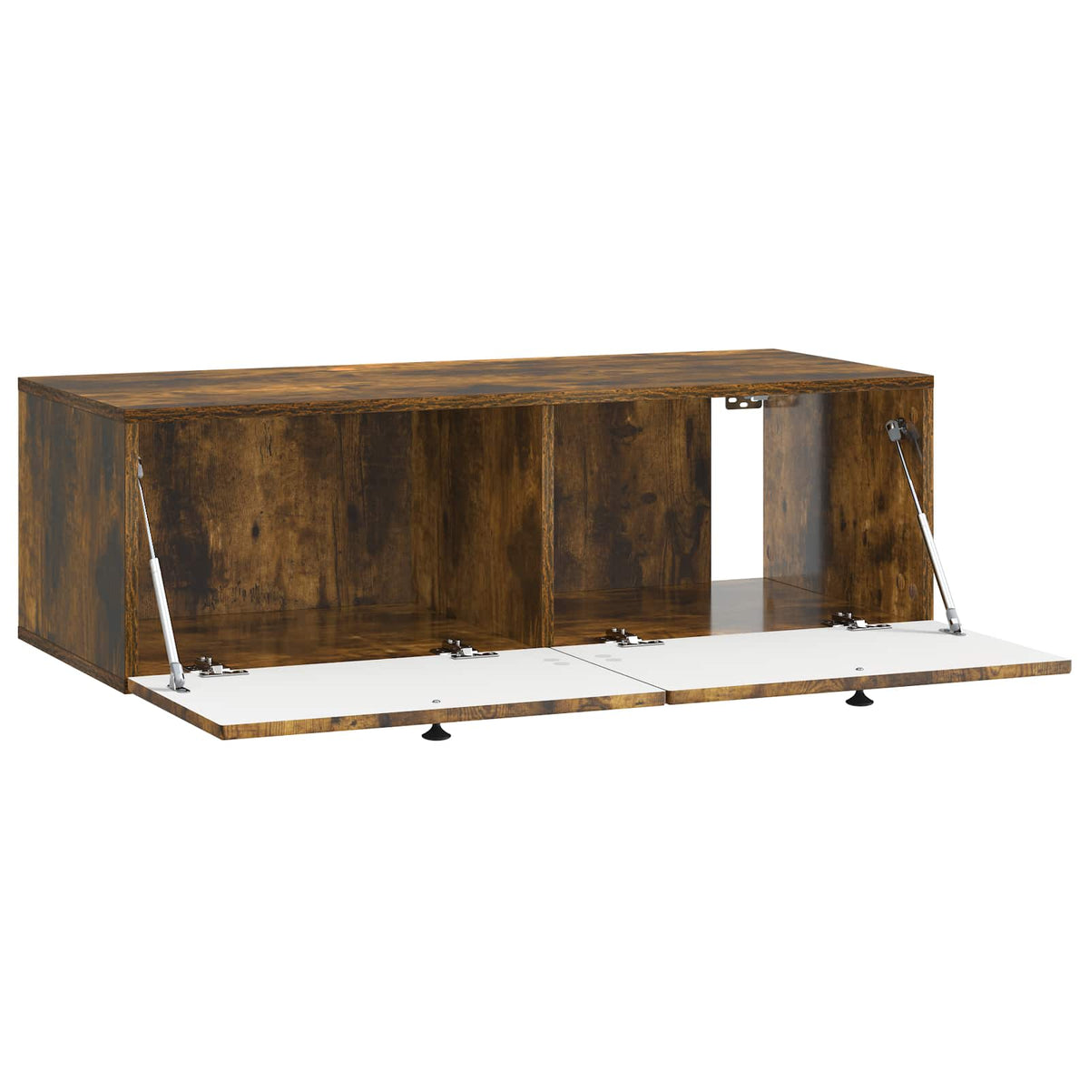 Wandmontierter TV-Schrank Geräucherte Eiche 98 x 41 x 30 cm