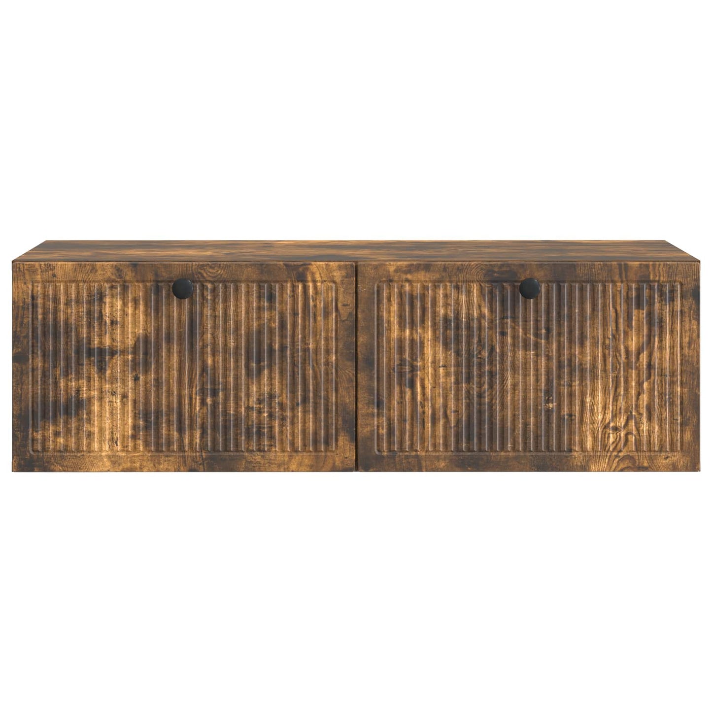 Wandmontierter TV-Schrank Geräucherte Eiche 98 x 41 x 30 cm