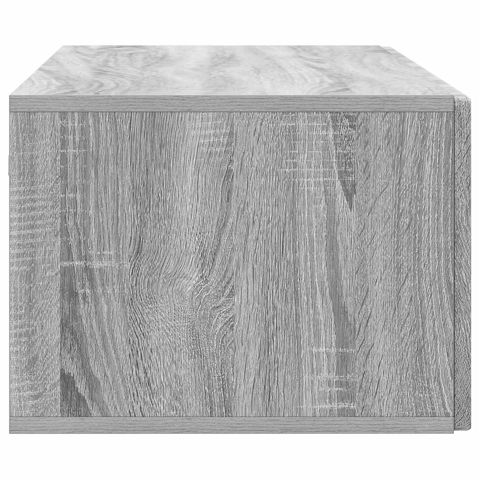 Wandmontierter TV-Schrank Graues Sonoma 98 x 41 x 30 cm