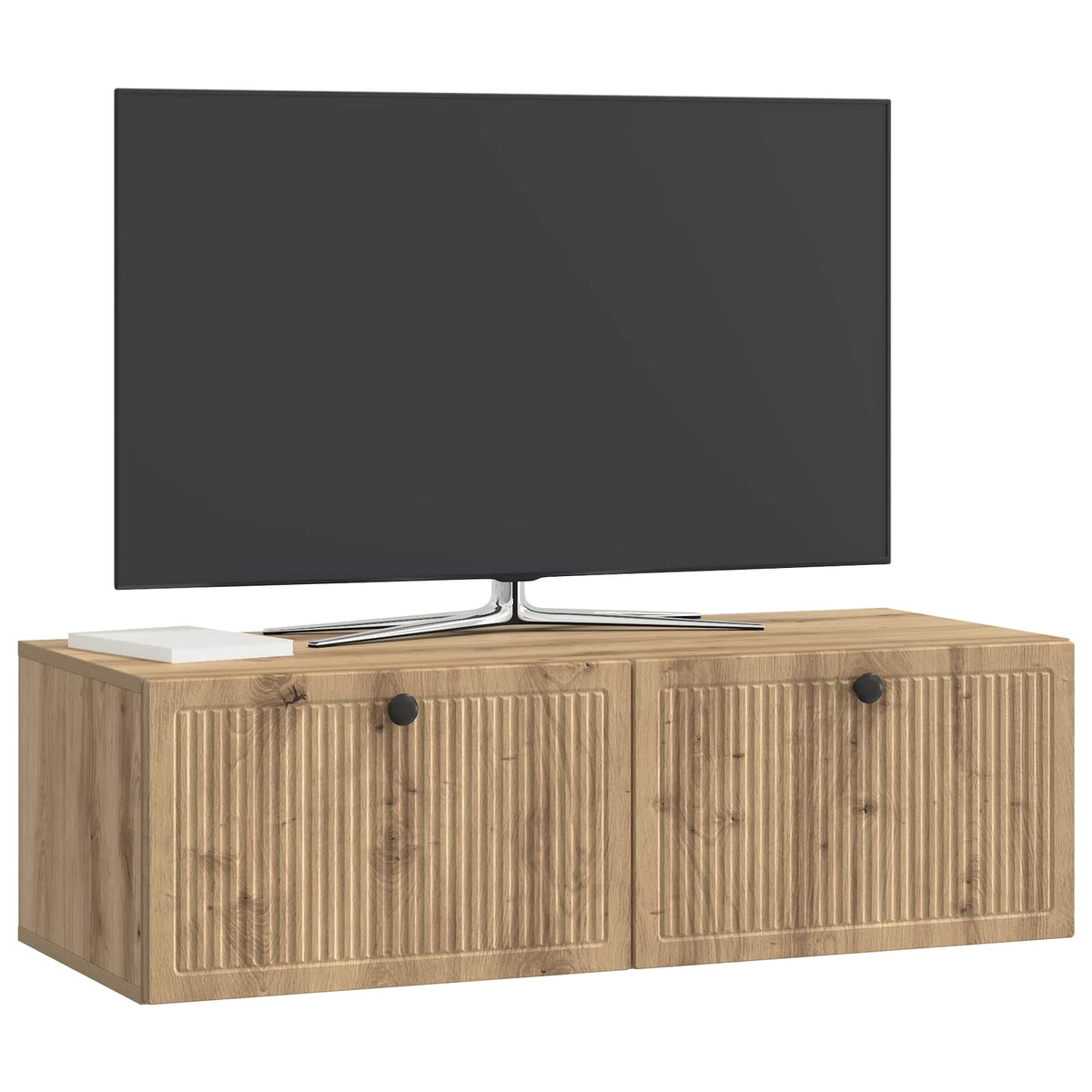 Wandmontierter TV-Schrank 98 x 41 x 30 cm Artisan-Eiche