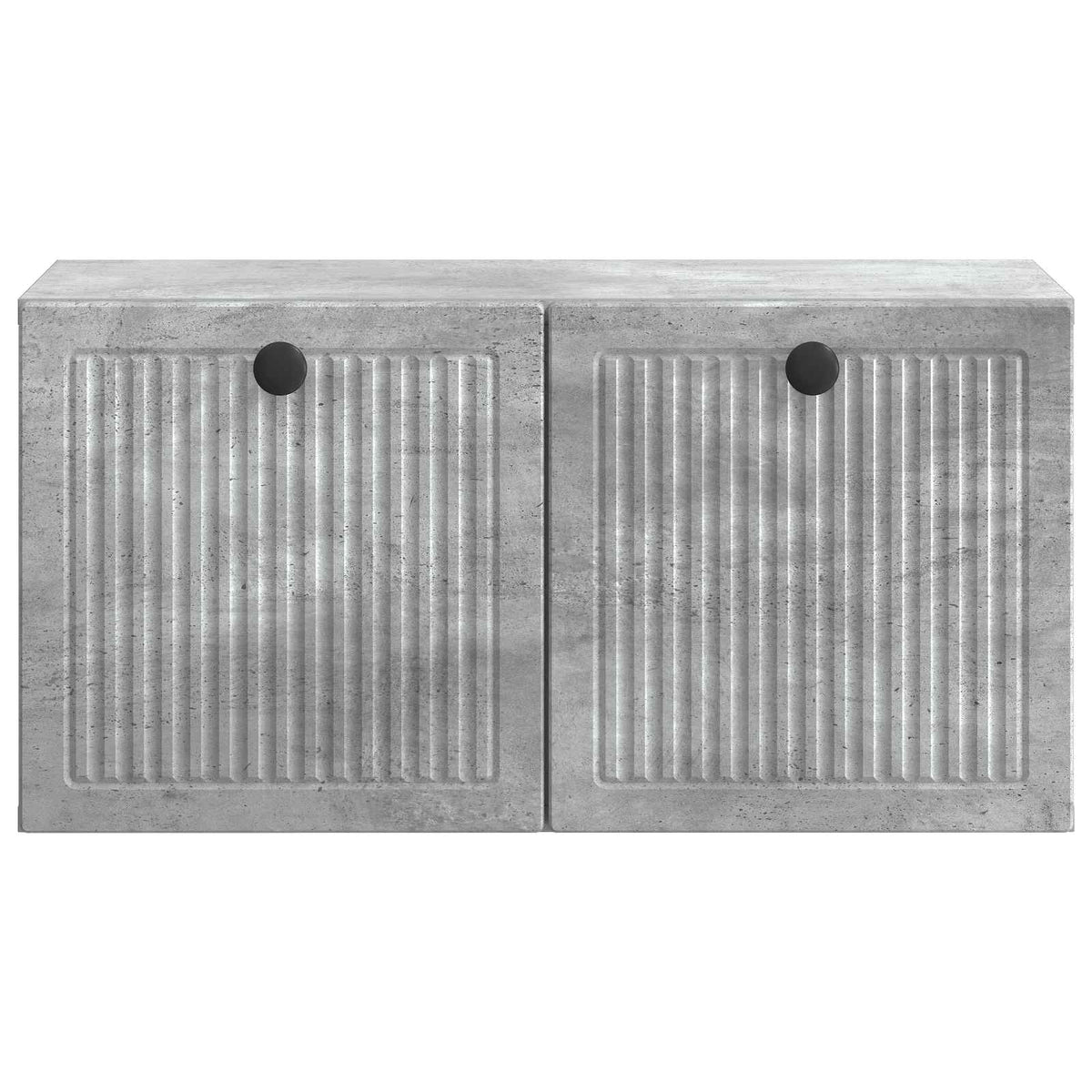 Wandmontierter TV-Schrank Betongrau 59,5 x 31 x 30 cm