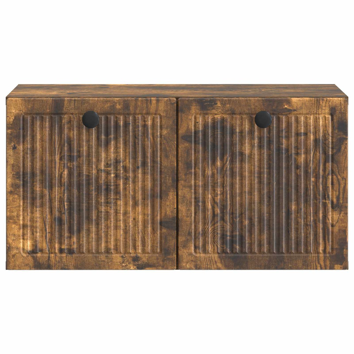 Wandmontierter TV-Schrank Geräucherte Eiche 59,5 x 31 x 30 cm