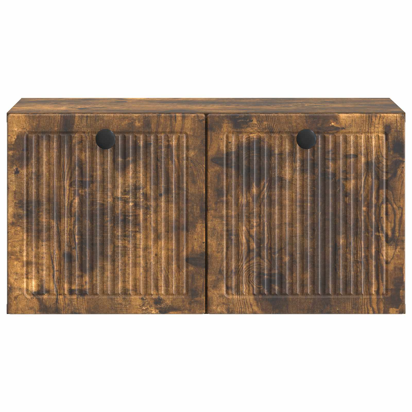 Wandmontierter TV-Schrank Geräucherte Eiche 59,5 x 31 x 30 cm