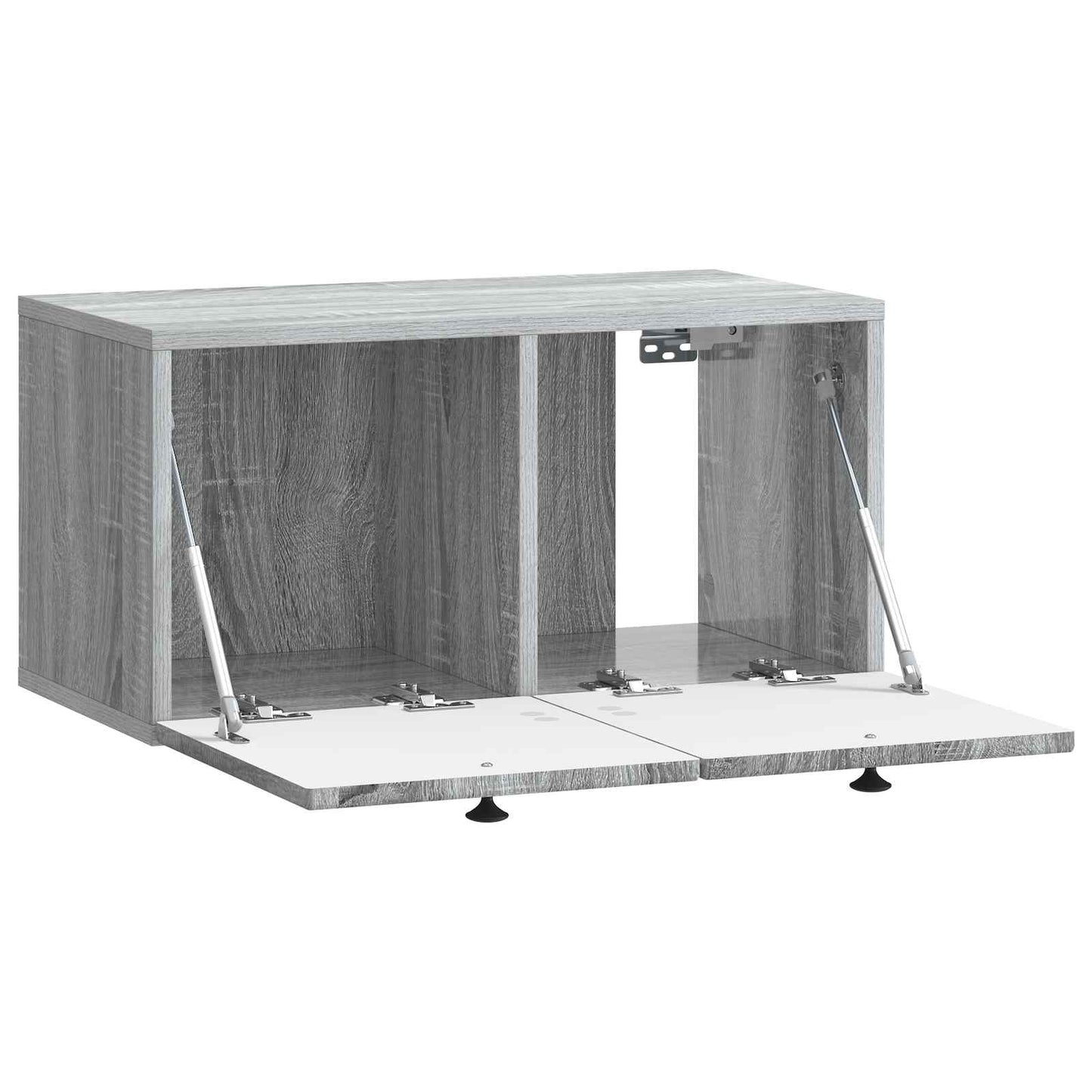 Wandmontierter TV-Schrank Graues Sonoma 59,5 x 31 x 30 cm