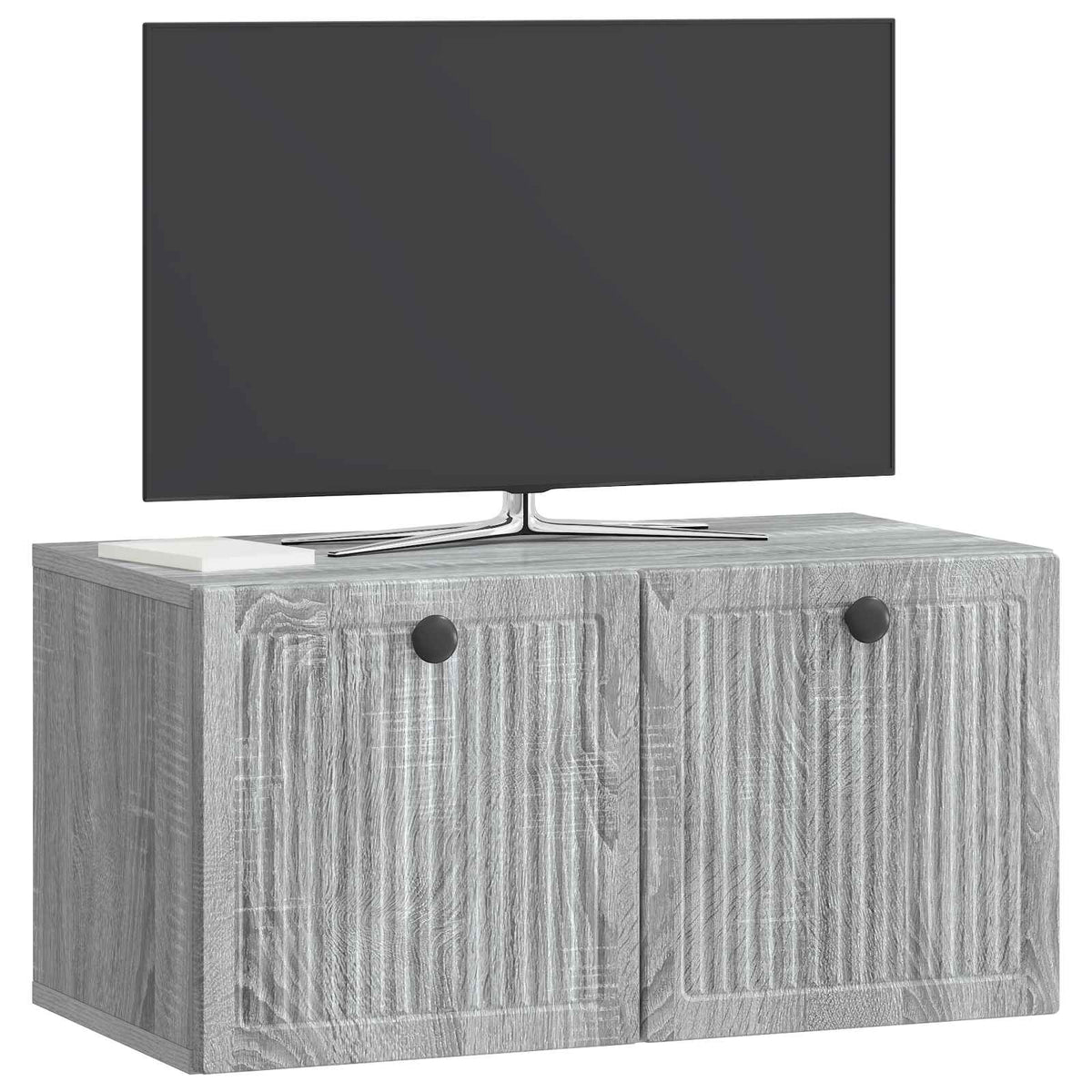 Wandmontierter TV-Schrank Graues Sonoma 59,5 x 31 x 30 cm