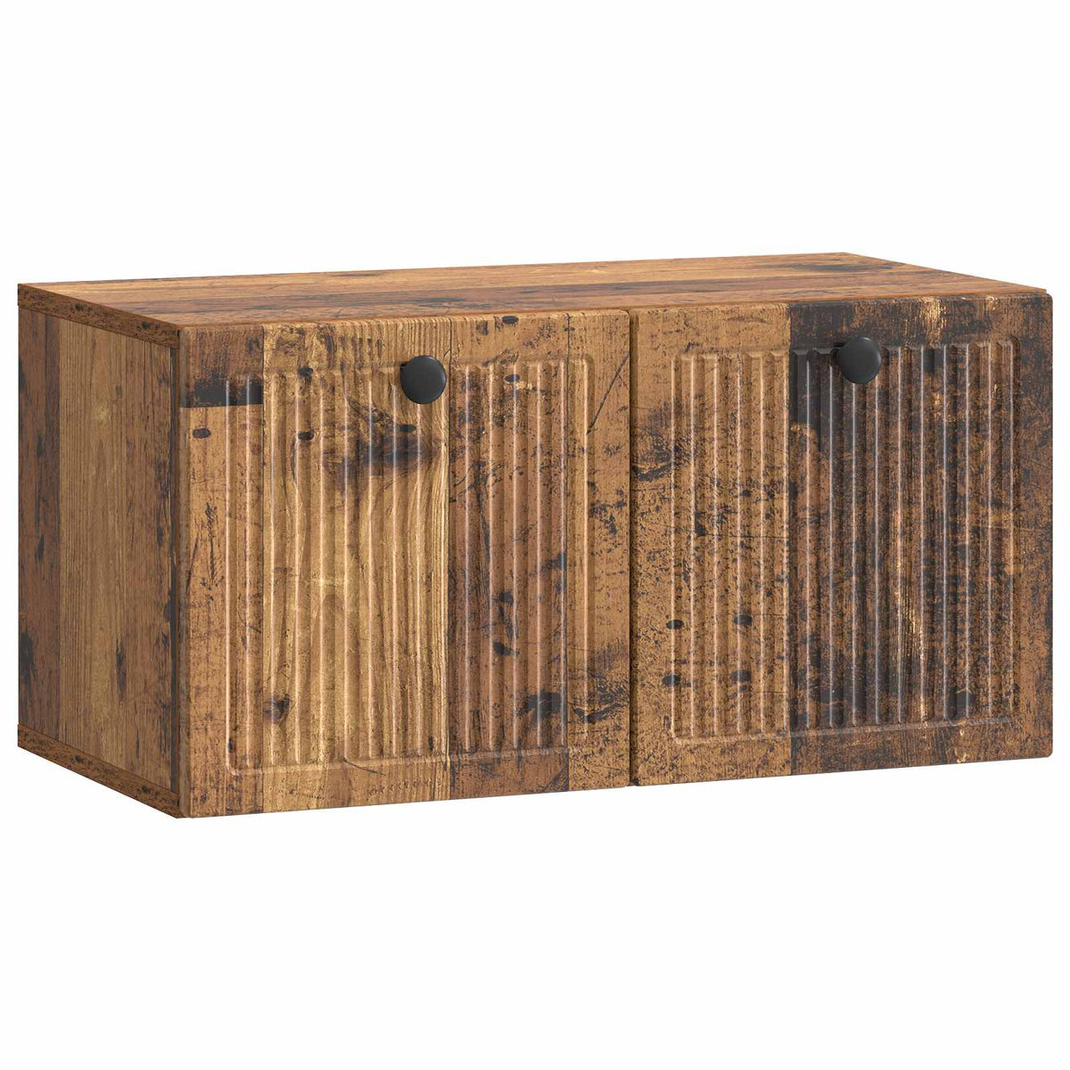 Wandmontierter TV-Schrank Altholz 59,5 x 31 x 30 cm