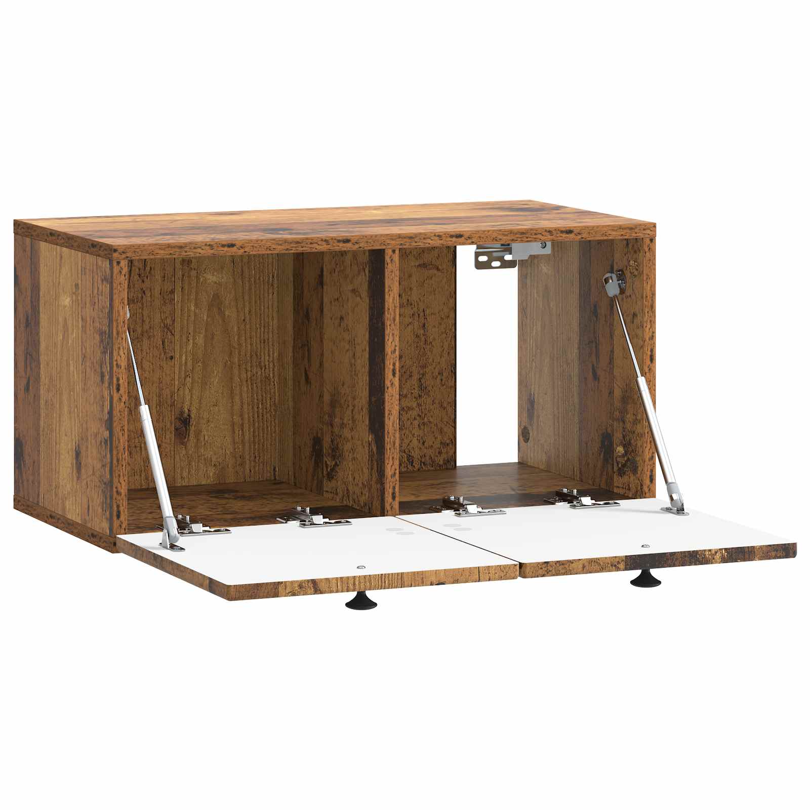 Wandmontierter TV-Schrank Altholz 59,5 x 31 x 30 cm
