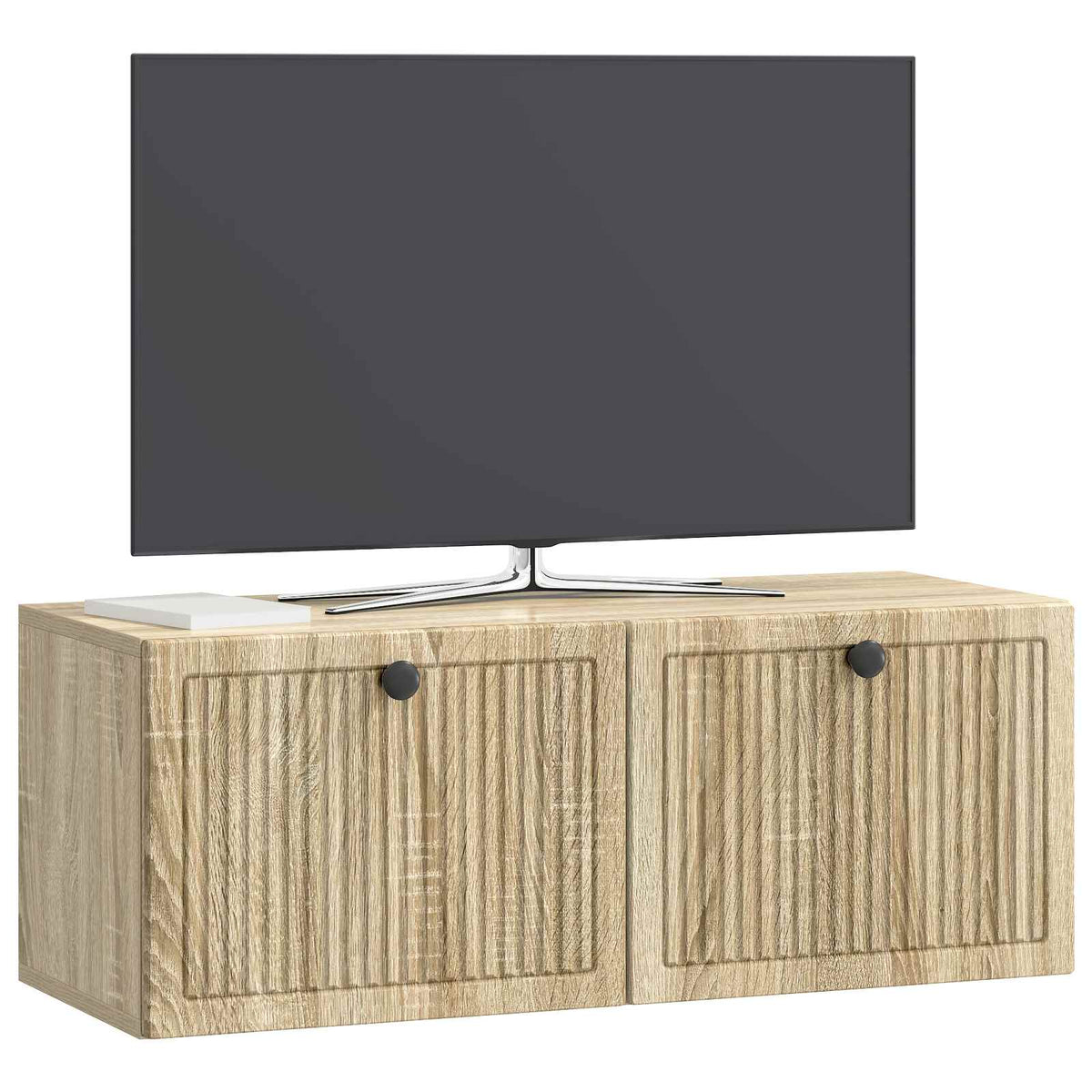 Wandmontierter TV-Schrank Sonoma-Eiche 78,5 x 31 x 30 cm