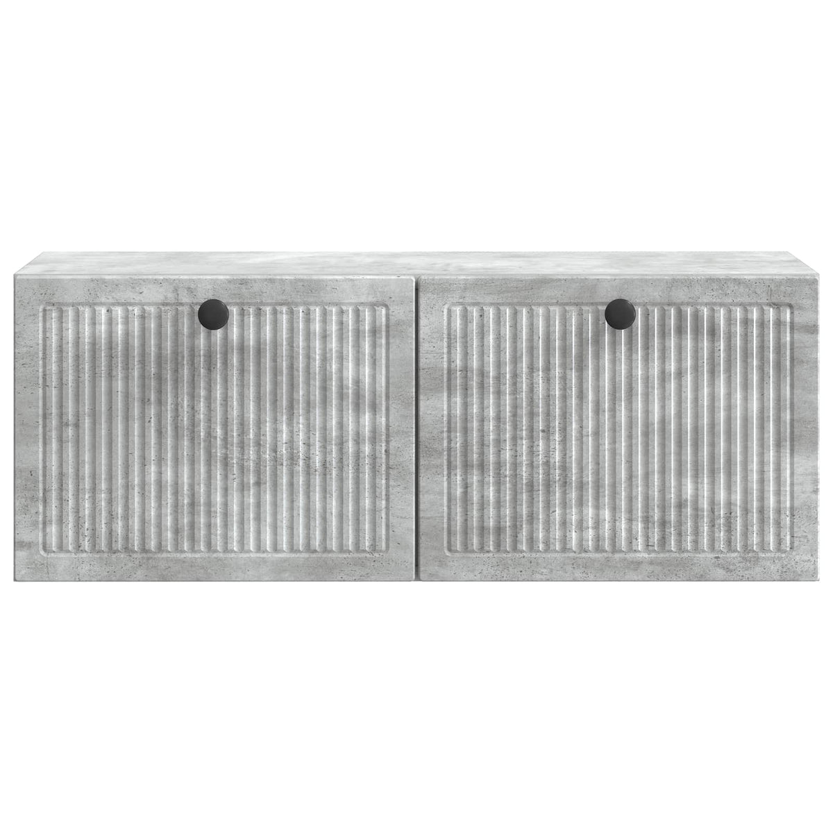 Wandmontierter TV-Schrank Betongrau 78,5 x 31 x 30 cm