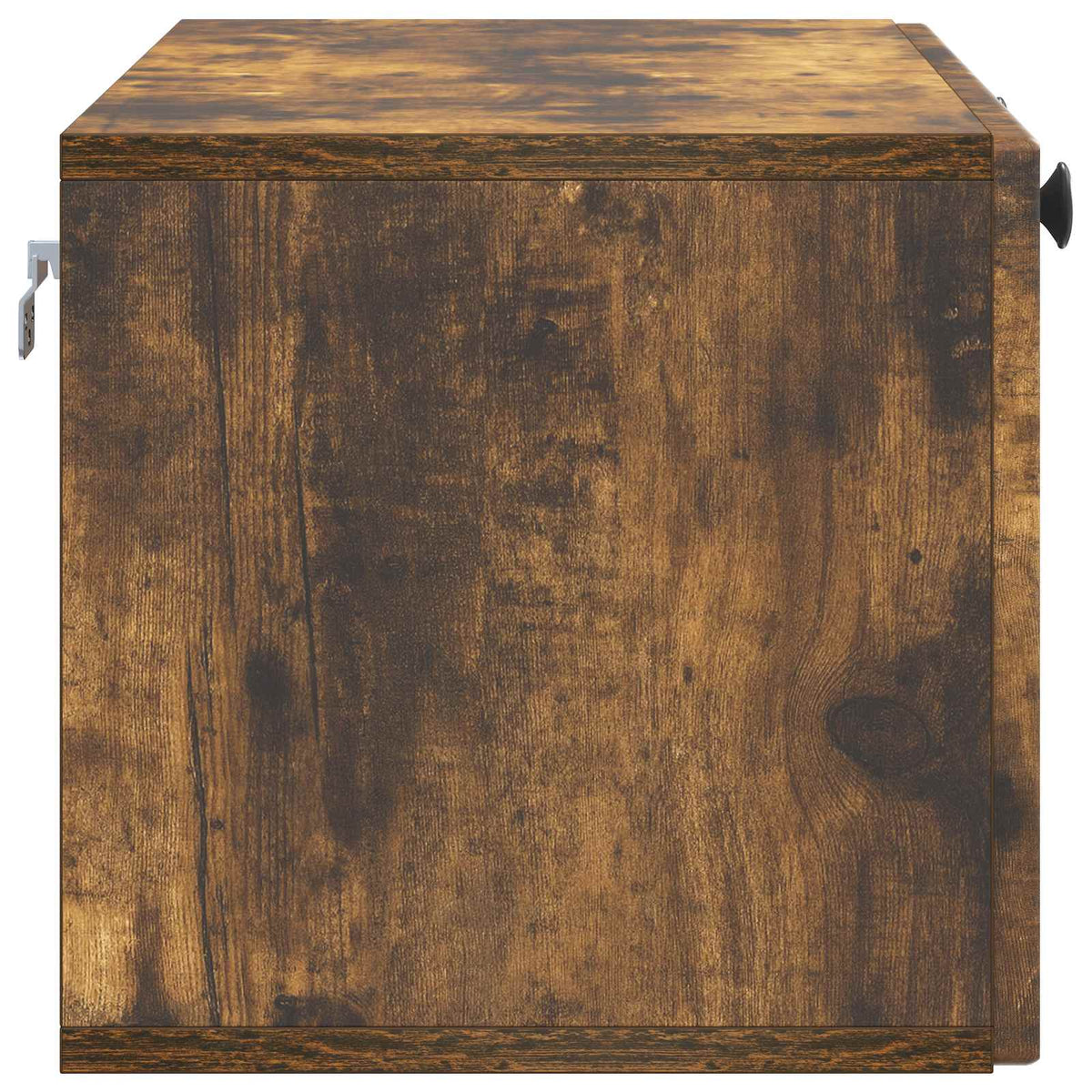 Wandmontierter TV-Schrank Geräucherte Eiche 78,5 x 31 x 30 cm