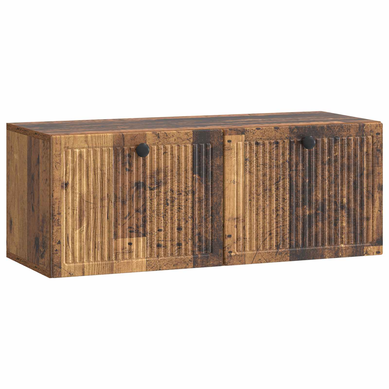 Wandmontierter TV-Schrank Altholz 78,5 x 31 x 30 cm