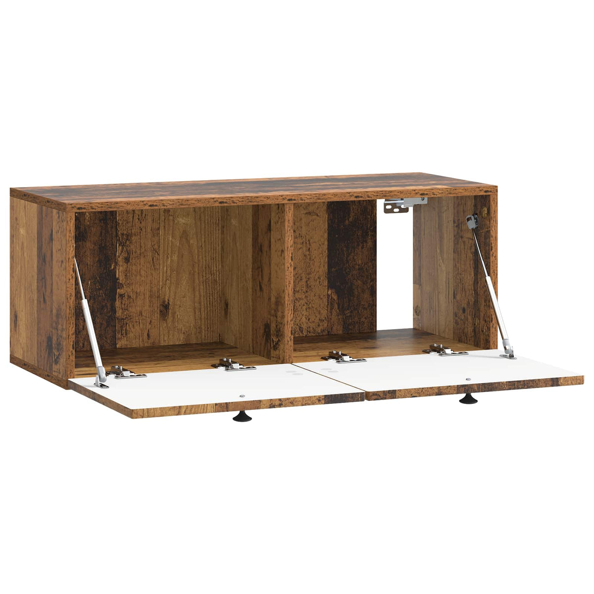 Wandmontierter TV-Schrank Altholz 78,5 x 31 x 30 cm