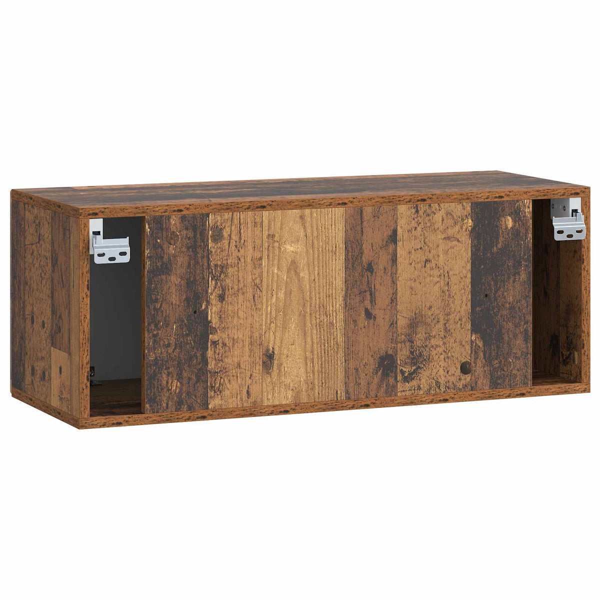 Wandmontierter TV-Schrank Altholz 78,5 x 31 x 30 cm