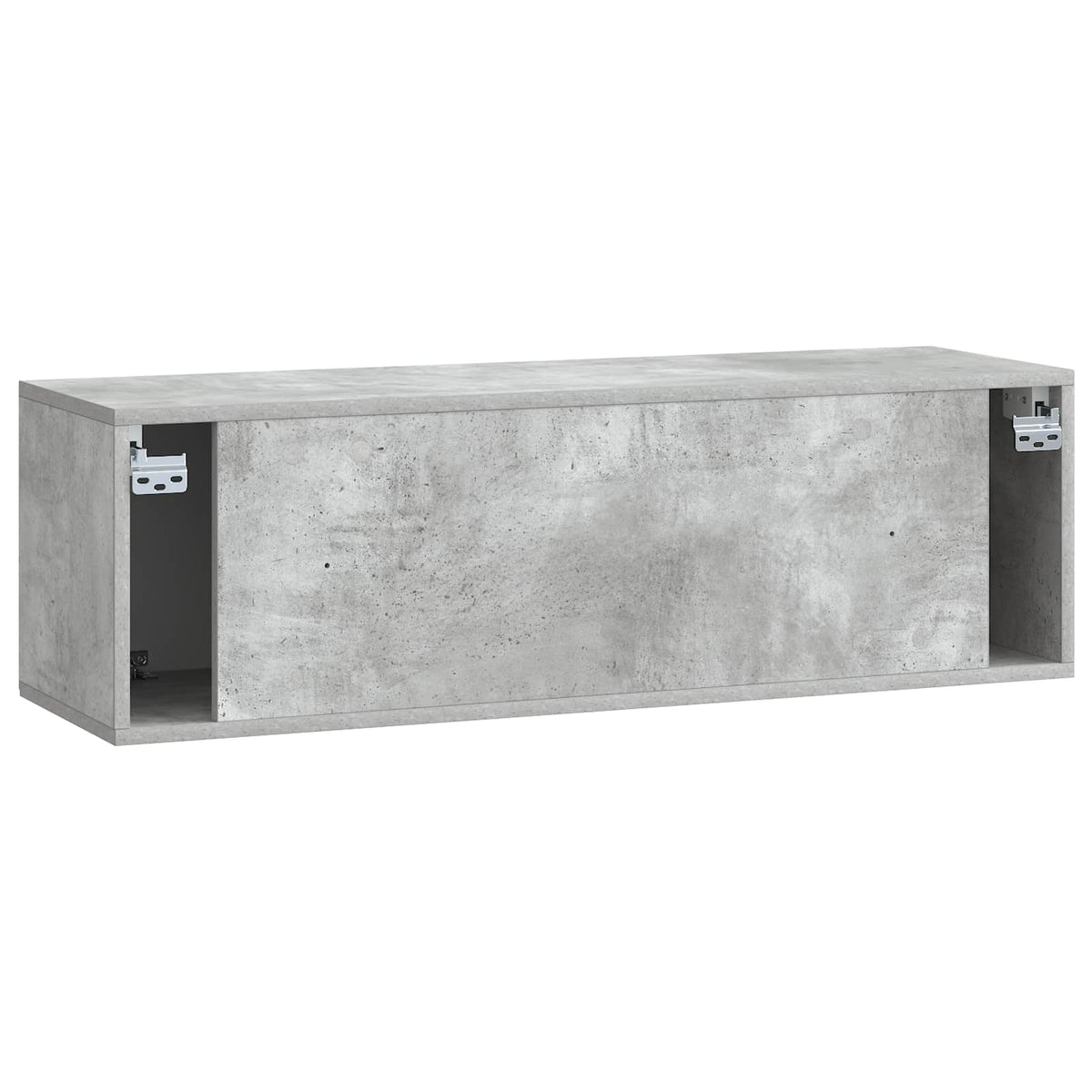 Wandmontierter TV-Schrank Betongrau 98 x 31 x 30 cm