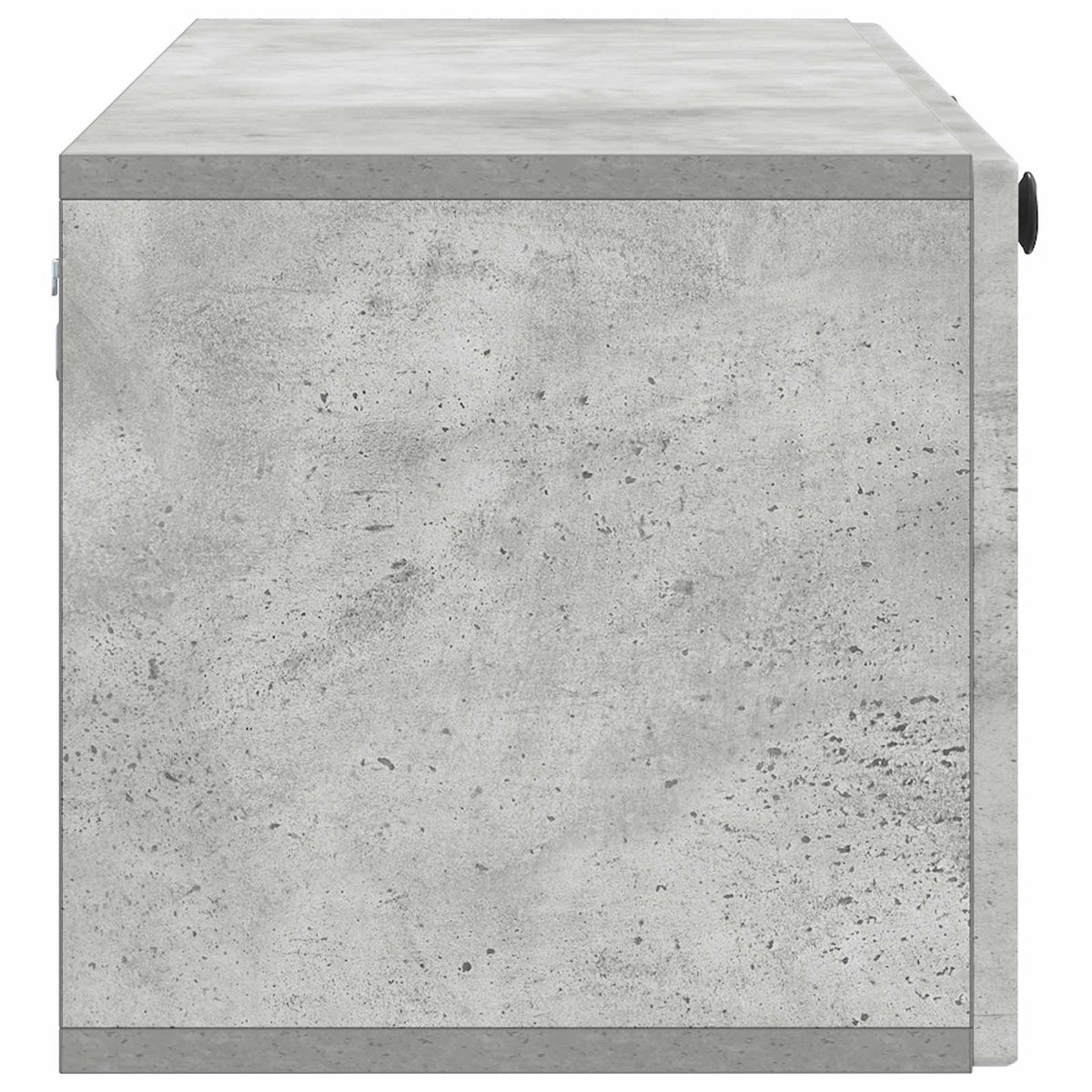 Wandmontierter TV-Schrank Betongrau 98 x 31 x 30 cm
