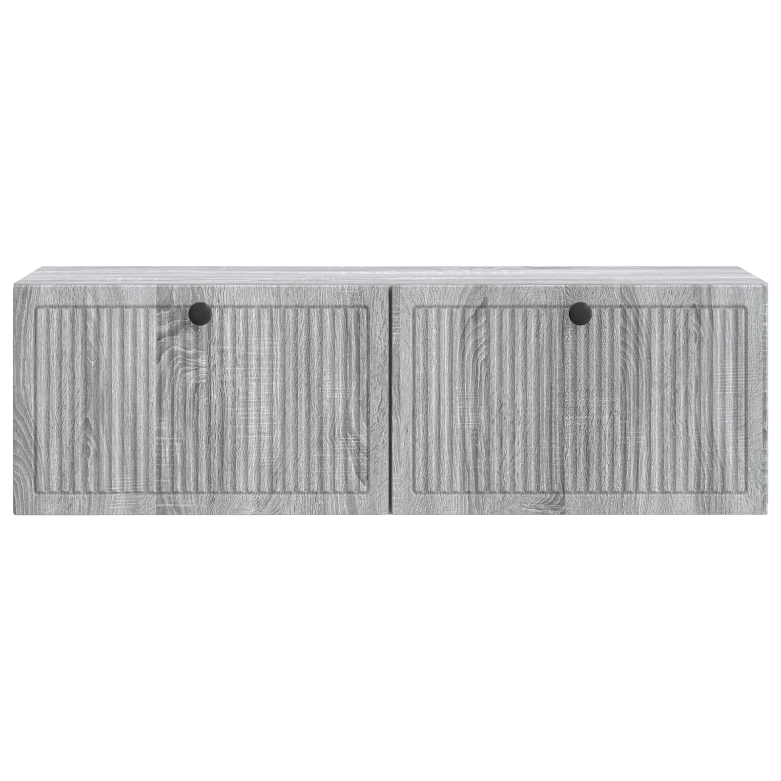 Wandmontierter TV-Schrank Graues Sonoma 98 x 31 x 30 cm