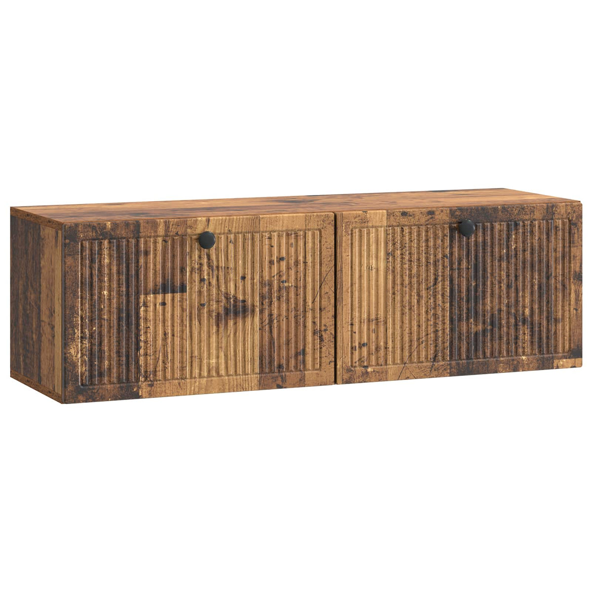 Wandmontierter TV-Schrank Altholz 98 x 31 x 30 cm Holzwerkstoff