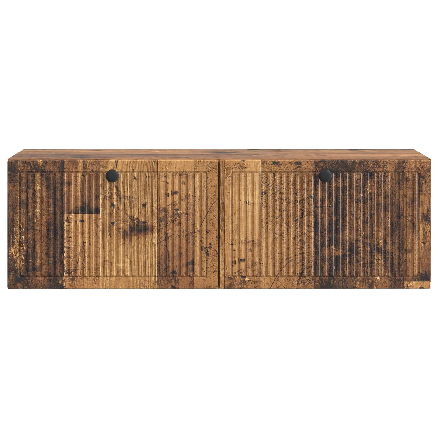 Wandmontierter TV-Schrank Altholz 98 x 31 x 30 cm Holzwerkstoff