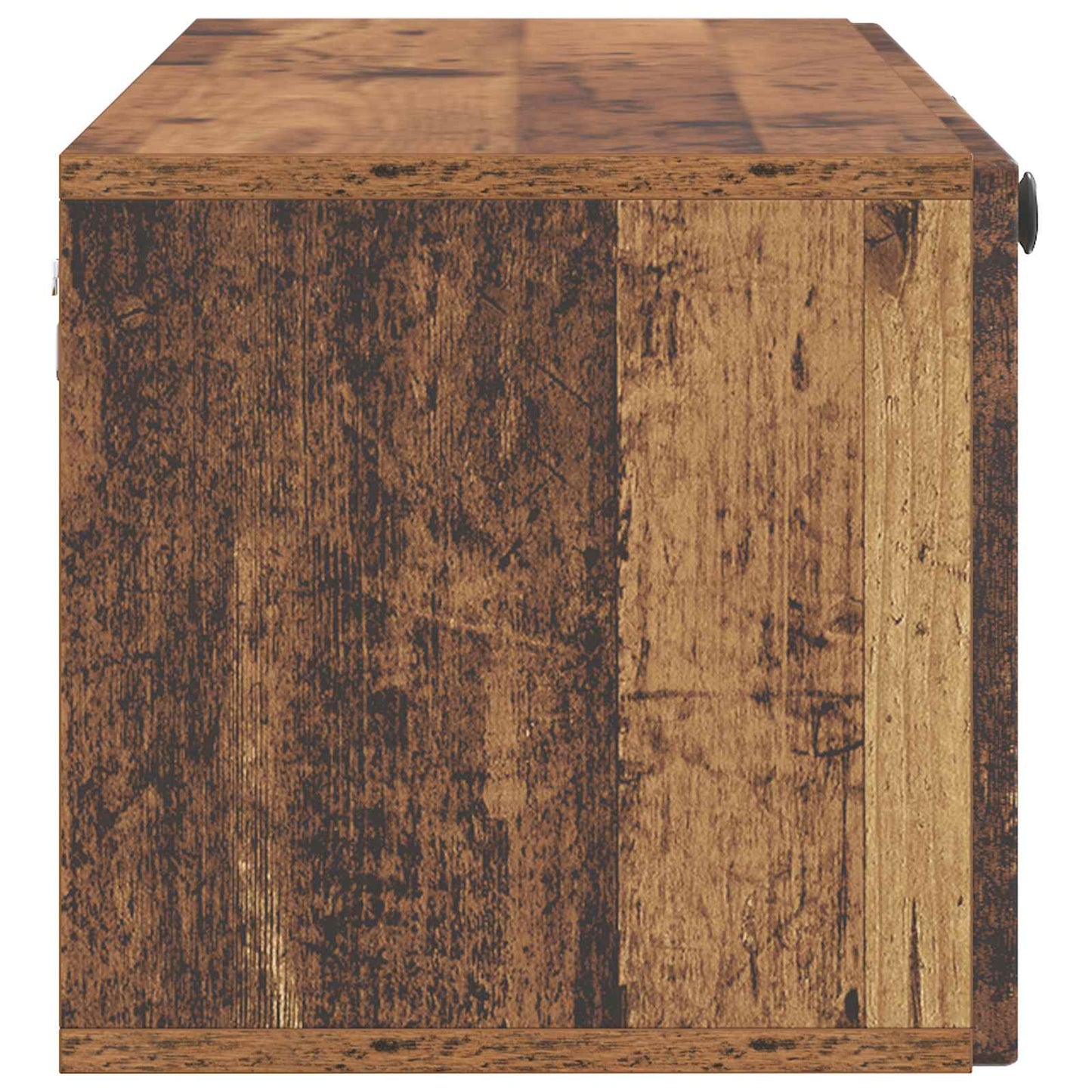 Wandmontierter TV-Schrank Altholz 98 x 31 x 30 cm Holzwerkstoff