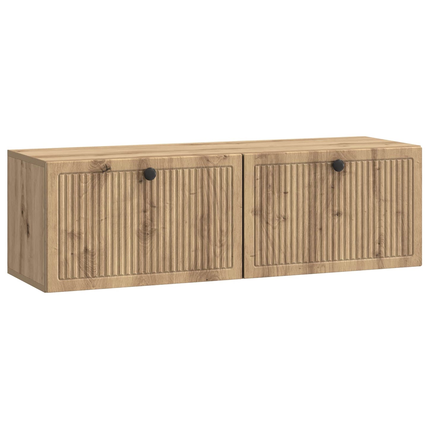Wandmontierter TV-Schrank 98 x 31 x 30 cm Artisan-Eiche