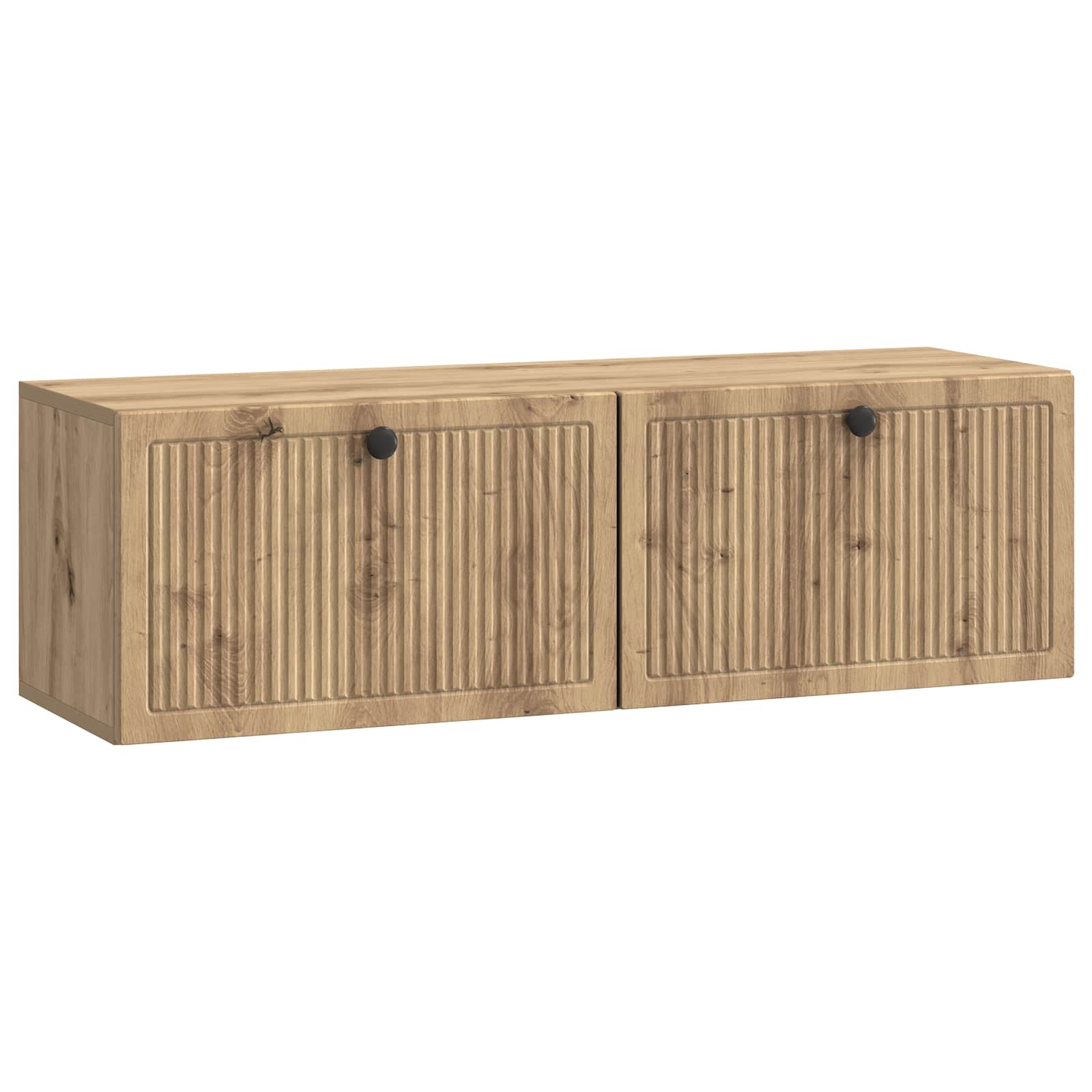 Wandmontierter TV-Schrank 98 x 31 x 30 cm Artisan-Eiche