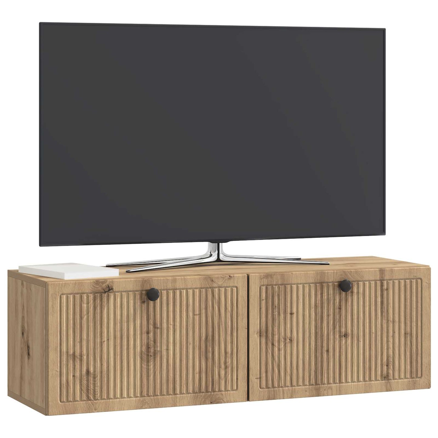 Wandmontierter TV-Schrank 98 x 31 x 30 cm Artisan-Eiche