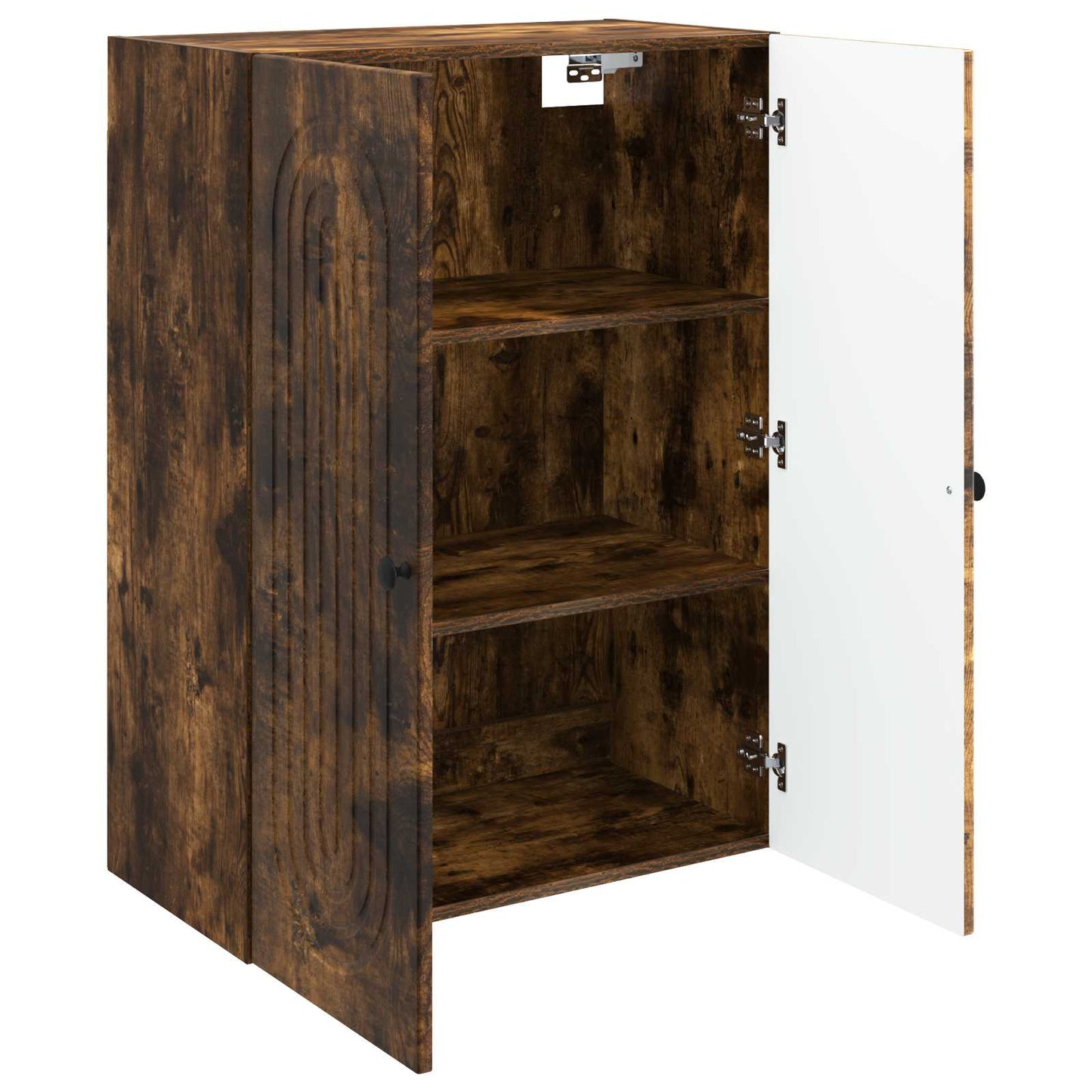 Wandschrank Geräucherte Eiche 66 x 34,5 x 90 cm Holzwerkstoff