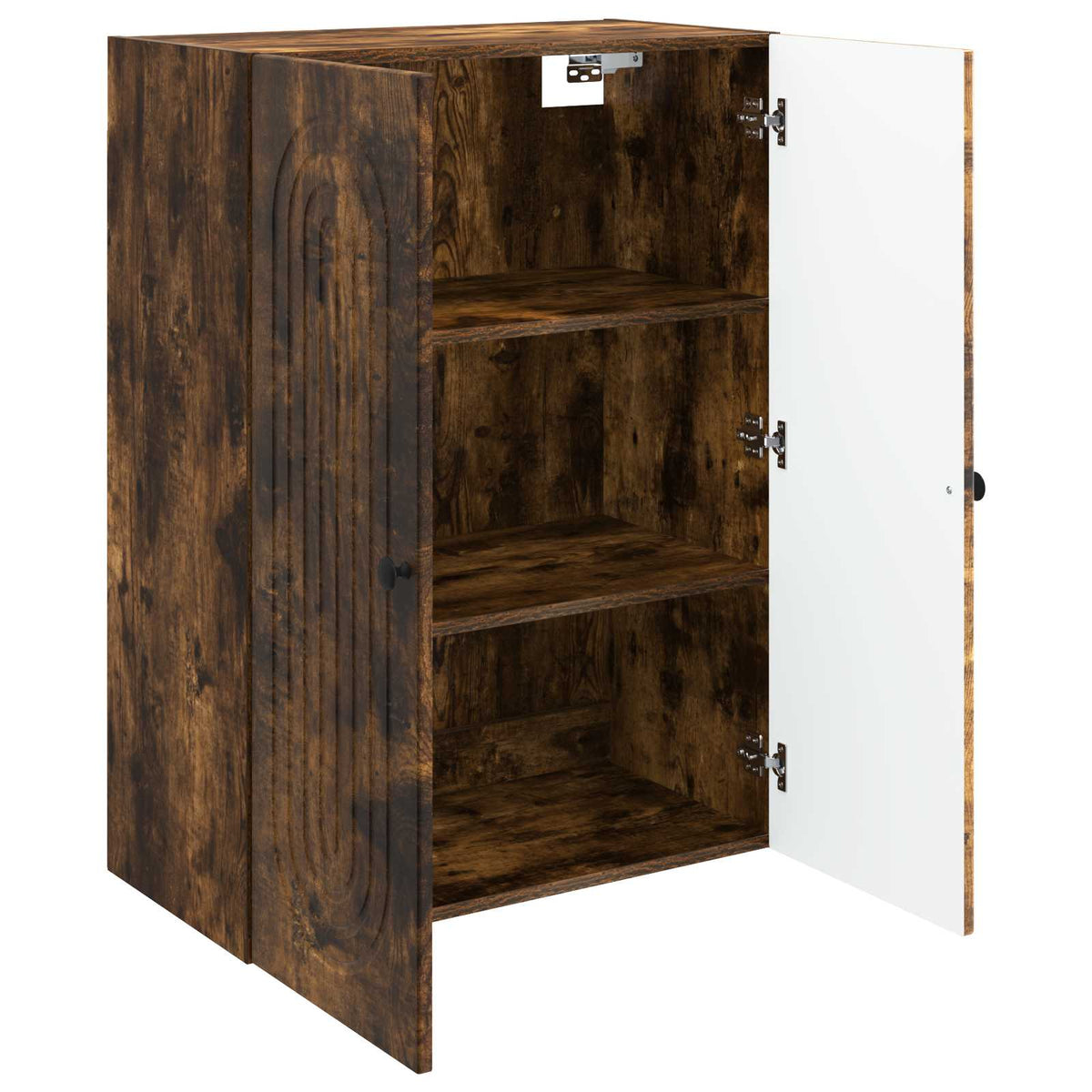 Wandschrank Geräucherte Eiche 66 x 34,5 x 90 cm Holzwerkstoff