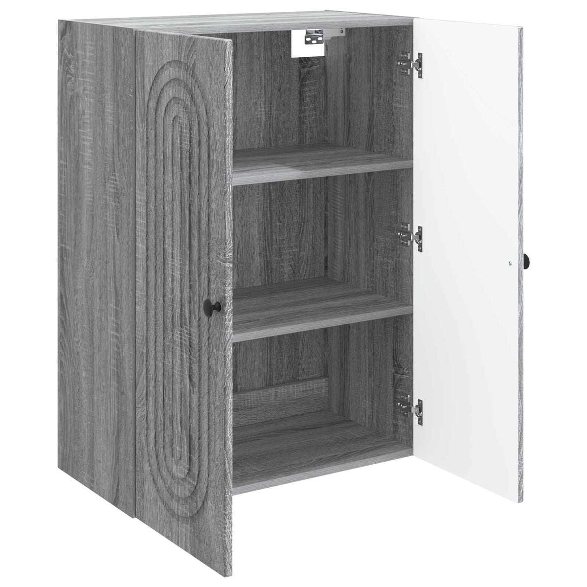 Wandschrank Grau Sonoma 66 x 34,5 x 90 cm Holzwerkstoff