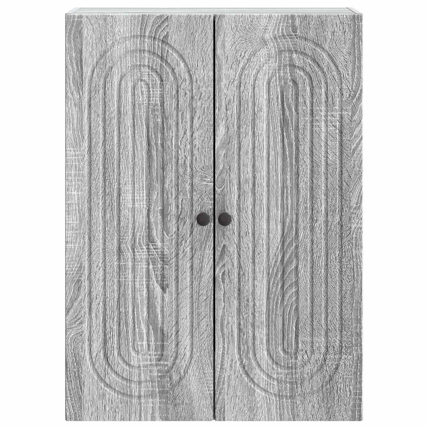 Wandschrank Grau Sonoma 66 x 34,5 x 90 cm Holzwerkstoff