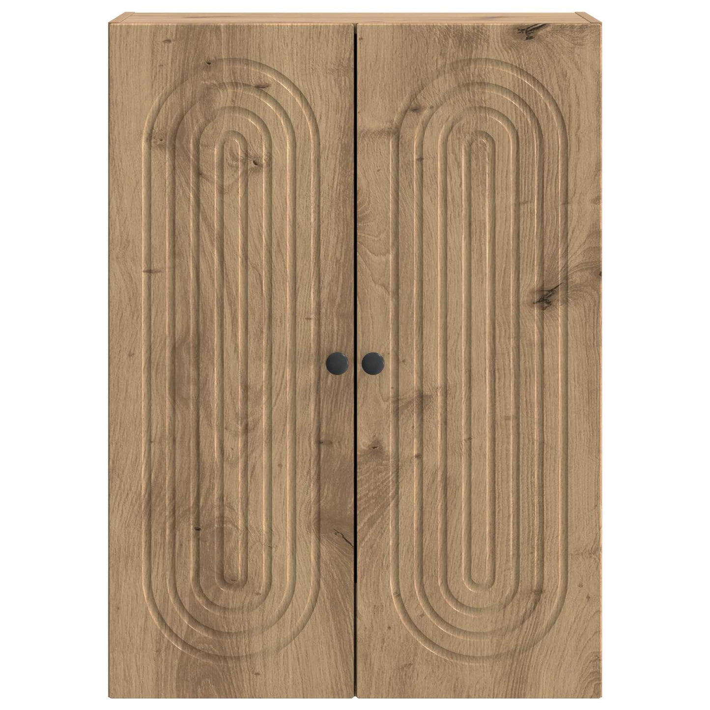 Wandschrank 66 x 34,5 x 90 cm Holzwerkstoff Artisan-Eiche