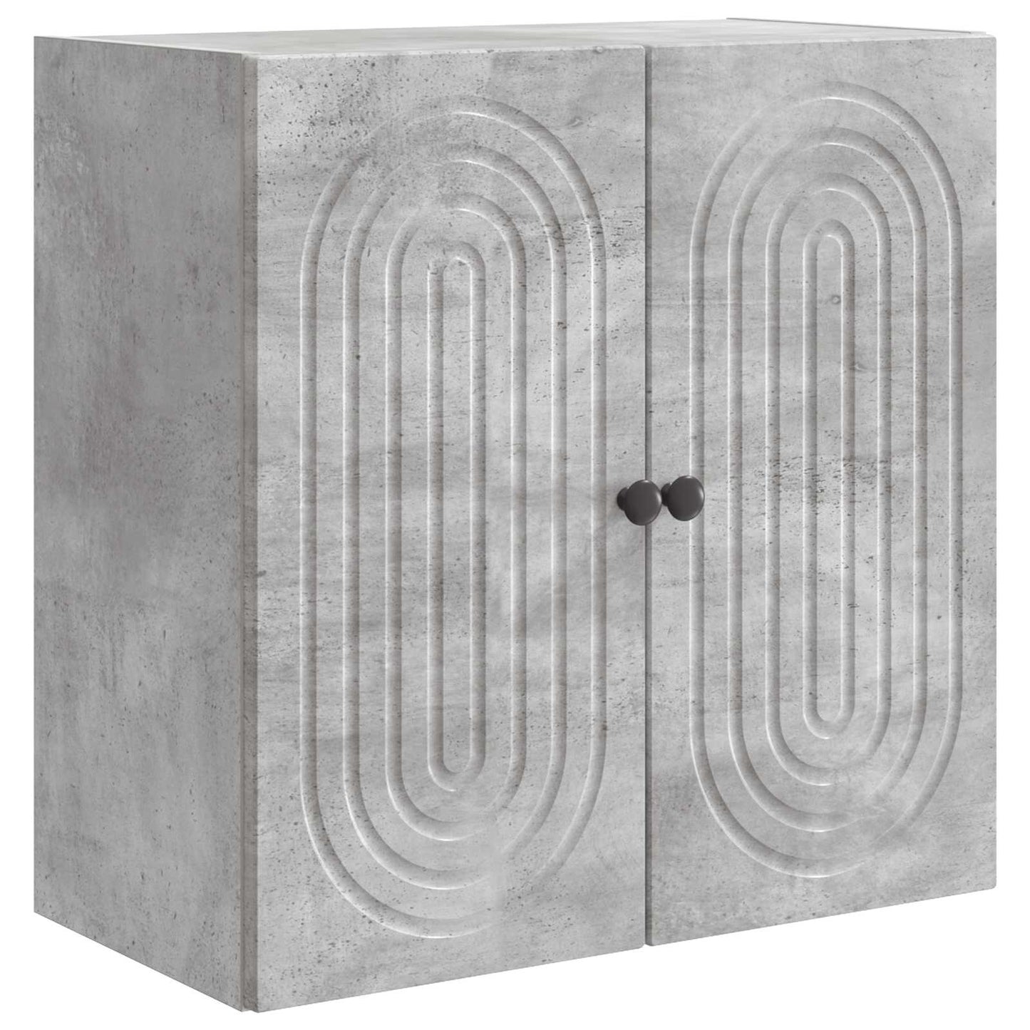 Wandschrank Betongrau 59 x 31 x 60 cm Holzwerkstoff