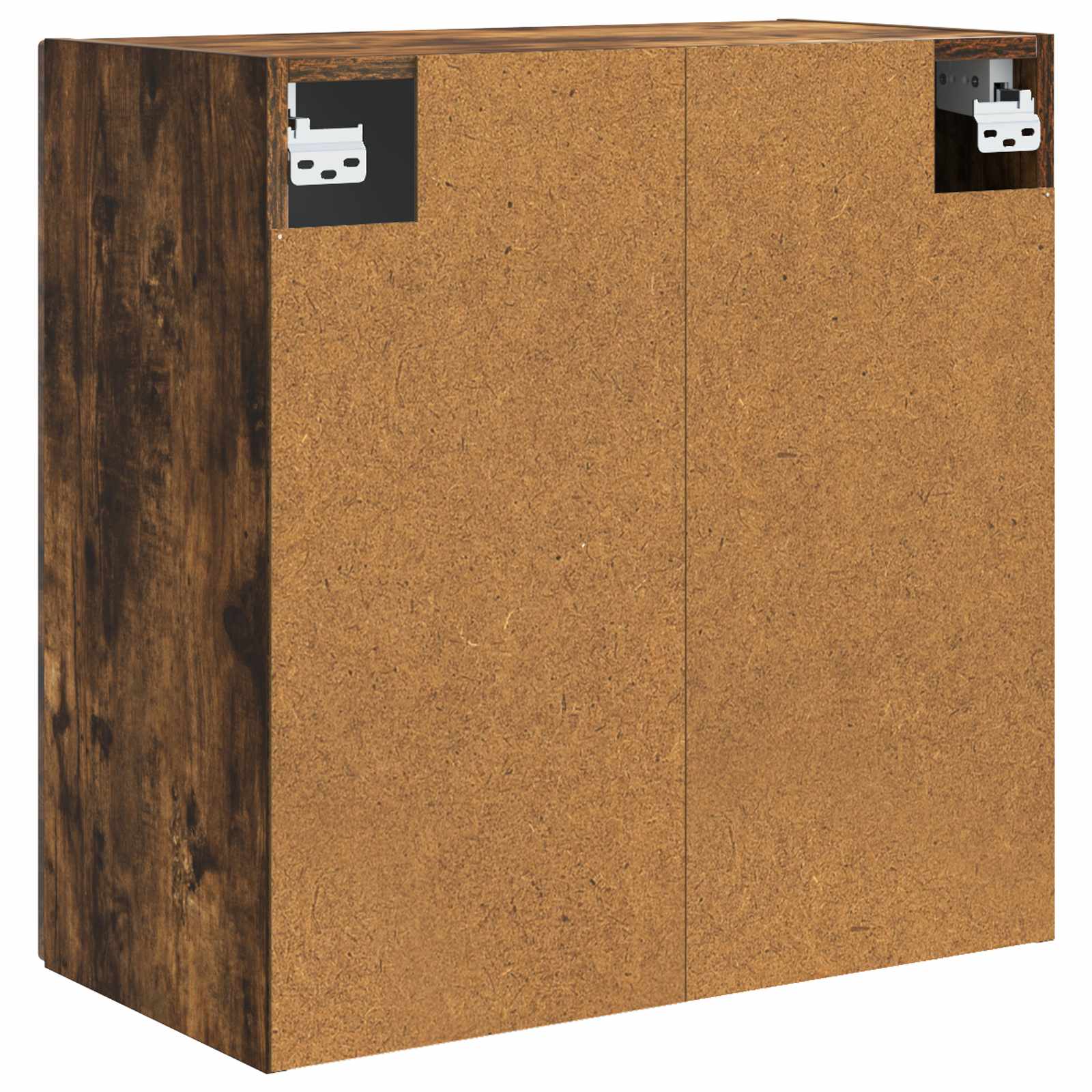 Wandschrank 59 x 31 x 60 cm Holzwerkstoff Geräucherte Eiche