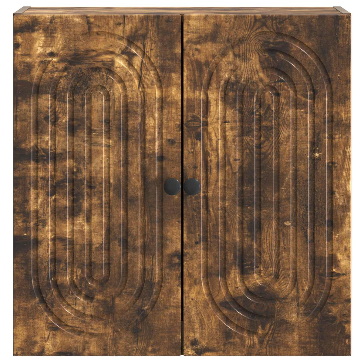 Wandschrank 59 x 31 x 60 cm Holzwerkstoff Geräucherte Eiche