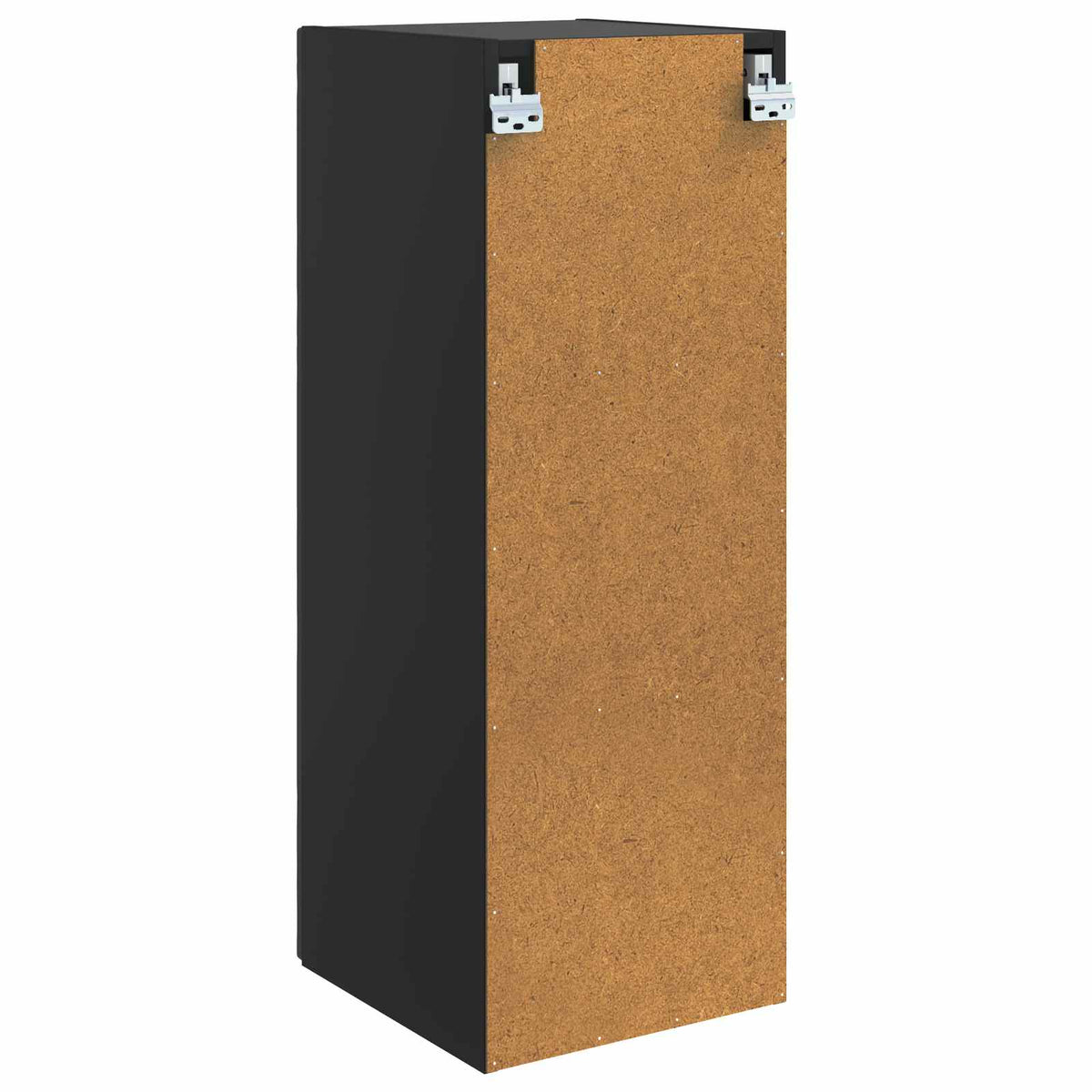 Wandschrank Schwarz 33 x 34,5 x 90 cm Holzwerkstoff