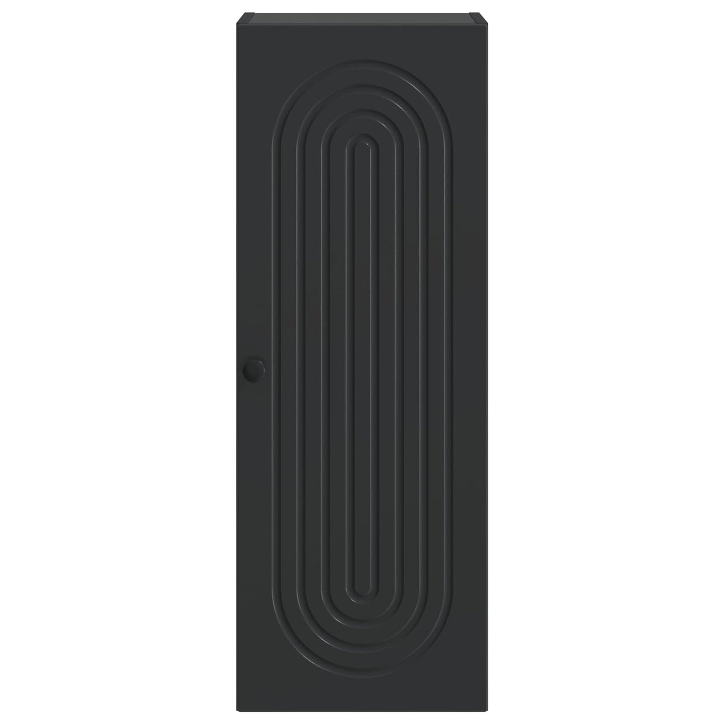 Wandschrank Schwarz 33 x 34,5 x 90 cm Holzwerkstoff