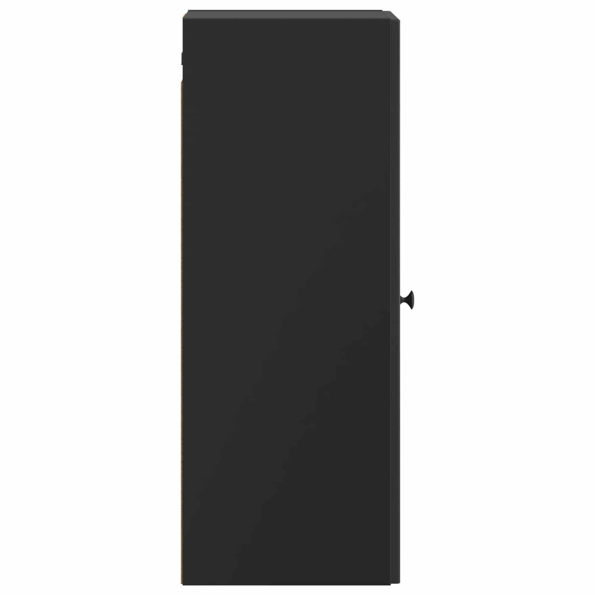 Wandschrank Schwarz 33 x 34,5 x 90 cm Holzwerkstoff