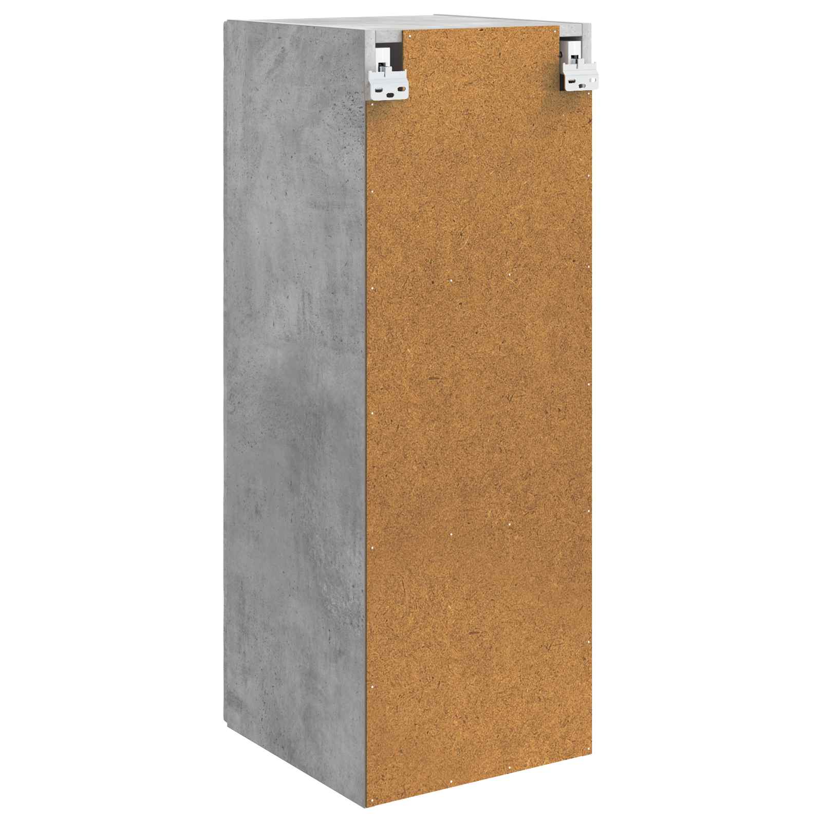 Wandschrank Betongrau 33 x 34,5 x 90 cm Holzwerkstoff