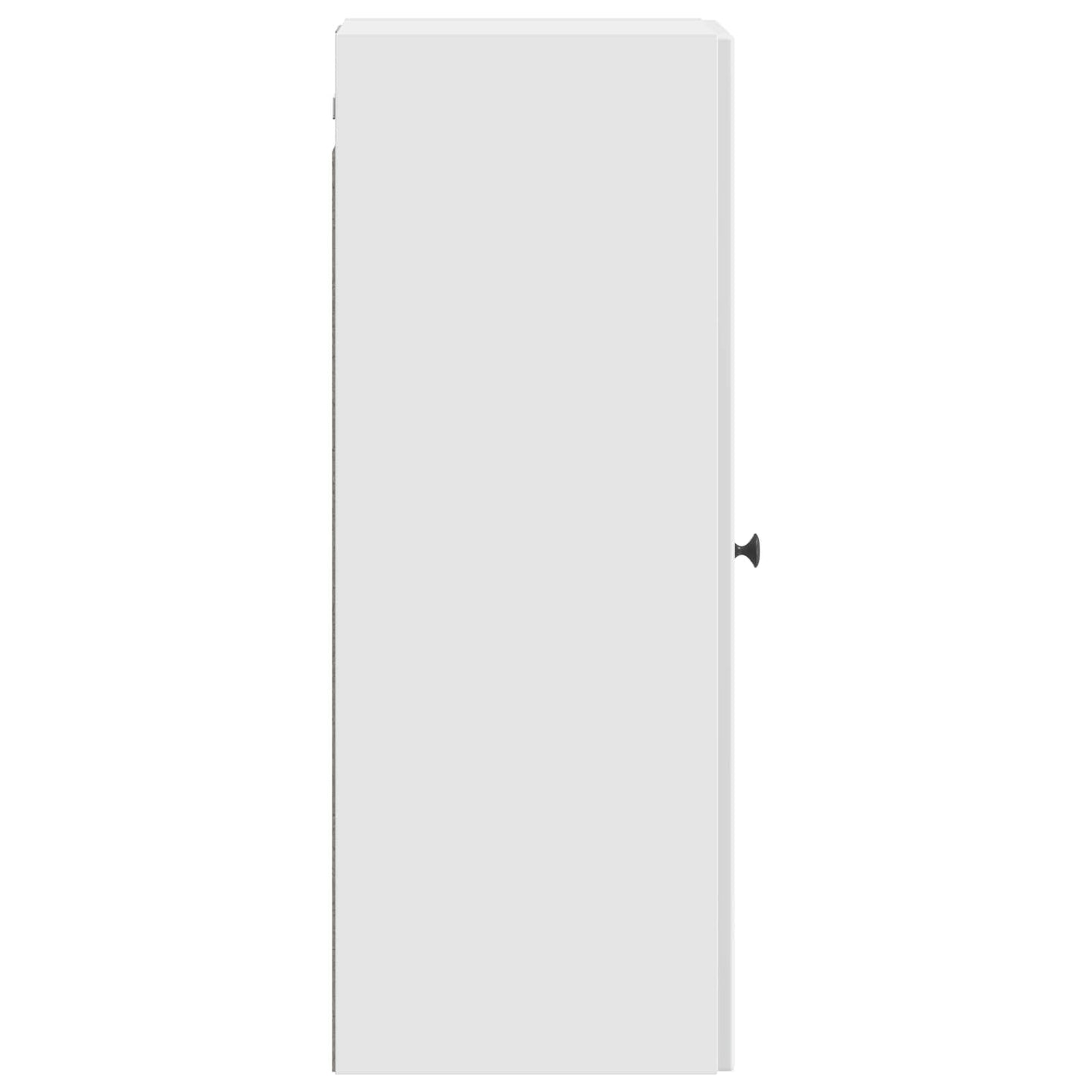Wandschrank Hochglanz Weiß 33 x 34,5 x 90 cm Holzwerkstoff