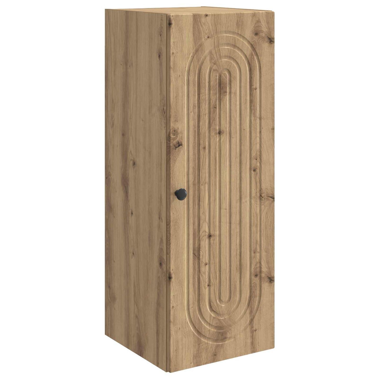 Wandschrank 33 x 34,5 x 90 cm Holzwerkstoff Artisan-Eiche