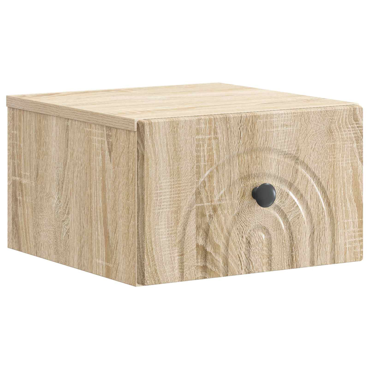 Wandmontierter Nachttisch Sonoma-Eiche 33 x 34,5 x 20 cm