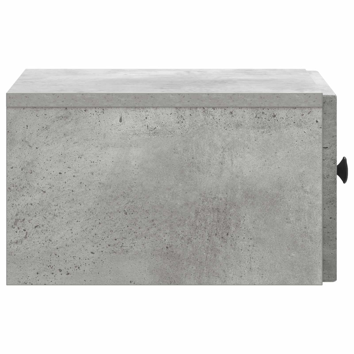 Wandmontierter Nachttisch 2 stk. Betongrau 33 x 34,5 x 20 cm