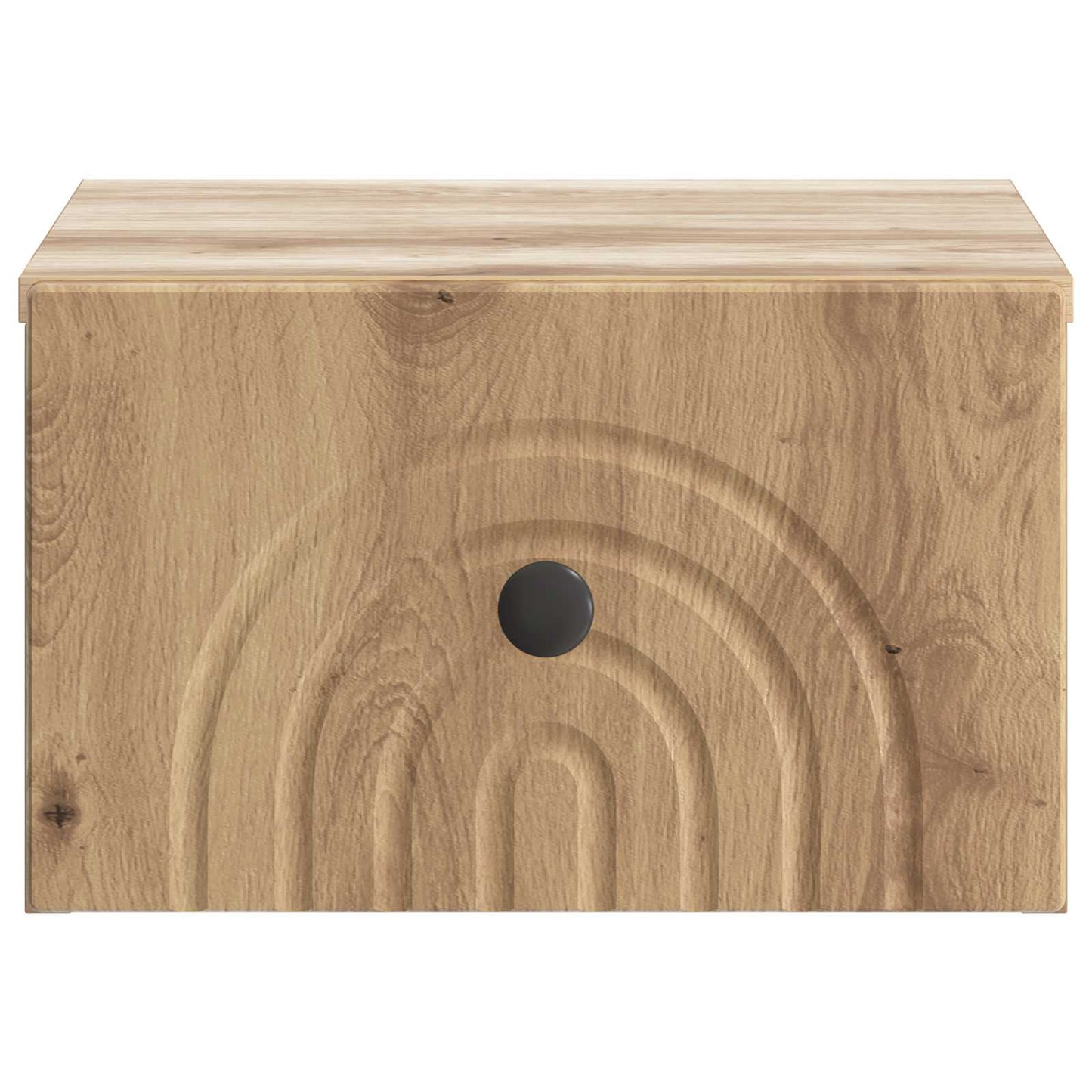Wandmontierter Nachttisch 2 stk. Artisan-Eiche
