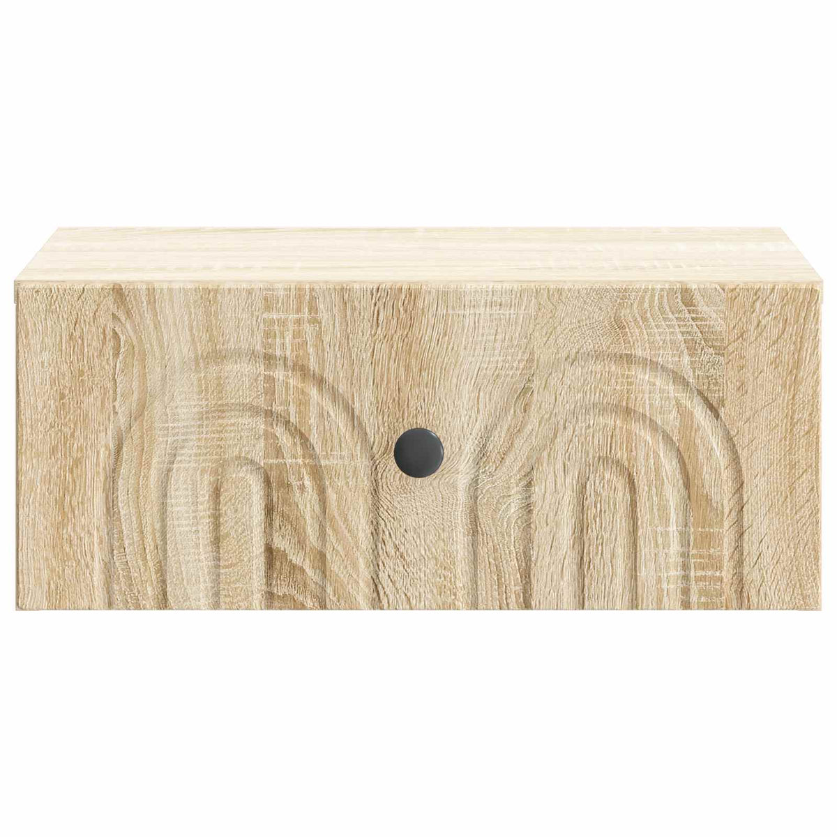 Wandmontierter Nachttisch Sonoma-Eiche 49 x 34,5 x 20 cm