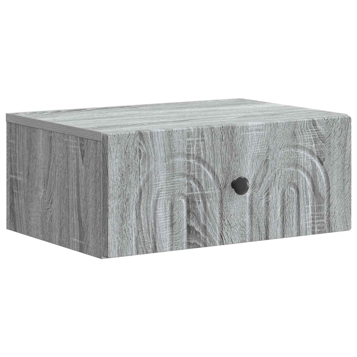 Wandmontierter Nachttisch Sonoma-Grau 49 x 34,5 x 20 cm