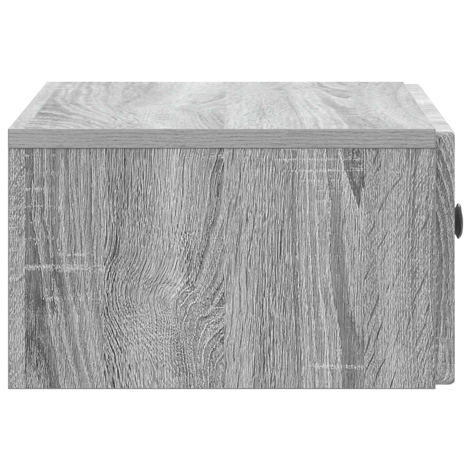 Wandmontierter Nachttisch Sonoma-Grau 49 x 34,5 x 20 cm