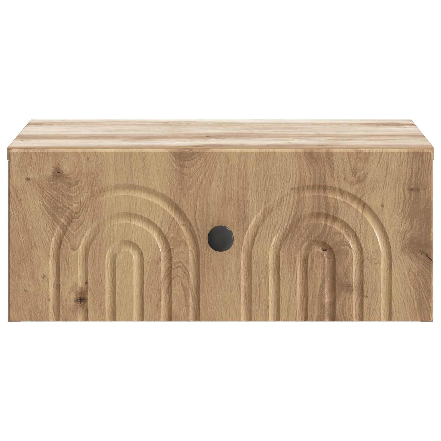 Wandmontierter Nachttisch 2 stk. Artisan-Eiche