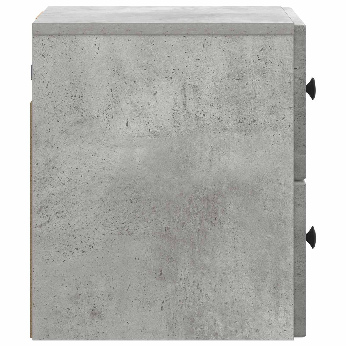 Wandmontierter Nachttisch Betongrau 33 x 34,5 x 40 cm